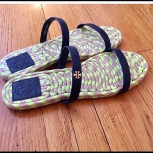 Tory Burch double strap sandals